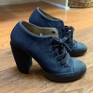 Dries van noten shoes very dark blue/ black
